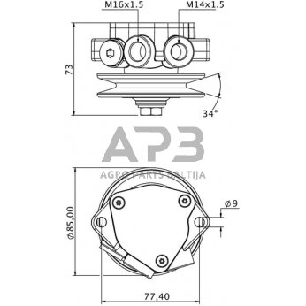 Kuro pompa 04503573KR 2 Kuro pompa 04503573KR 2