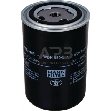 Kuro filtras MANN-FILTER WDK9405 Kuro filtras MANN-FILTER WDK9405