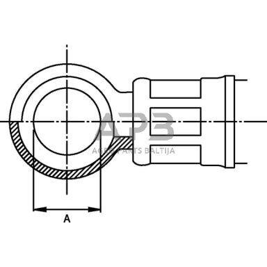 Kuro žarnos antgalis M10 LQ410