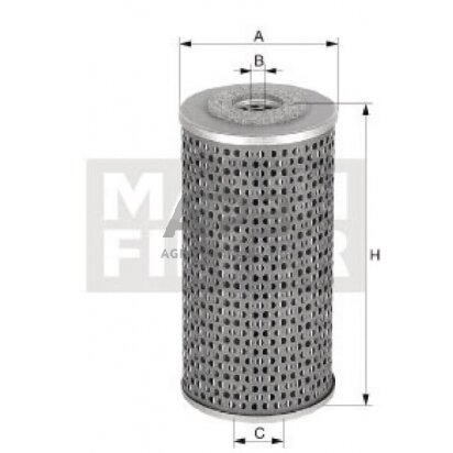 Kuro filtras MANN-FILTER P609 1 Kuro filtras MANN-FILTER P609 1