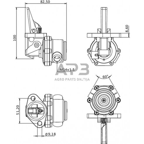Kuro pompa Renault 6005007513KR 1 Kuro pompa Renault 6005007513KR 1