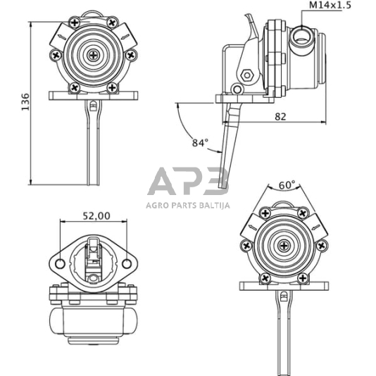 Kuro pompa CI 3132697R92KR 1 Kuro pompa CI 3132697R92KR 1