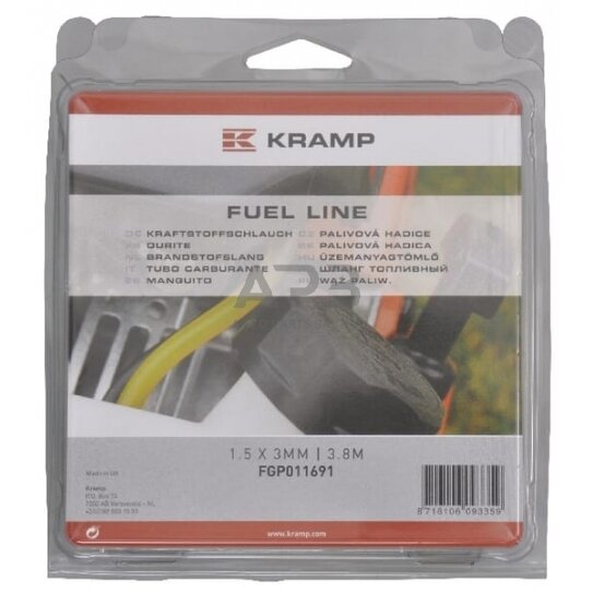 Kuro žarna 1.5x3mm 3.8m FGP011691 Kuro žarna 1.5x3mm 3.8m FGP011691