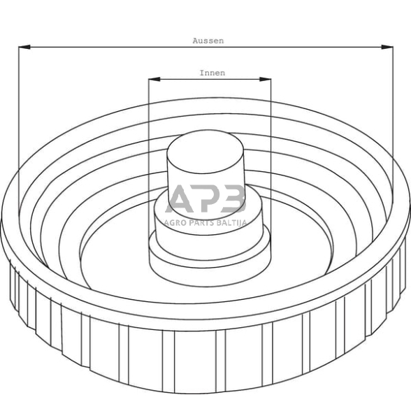 Kuro bako dangtelis NH Fiatagri 44907408 3 Kuro bako dangtelis NH Fiatagri 44907408 3