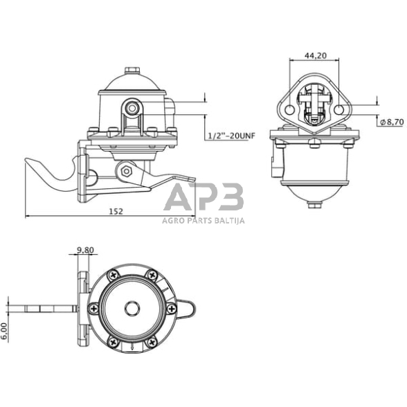 Kuro pompa 2641371KR 1 Kuro pompa 2641371KR 1
