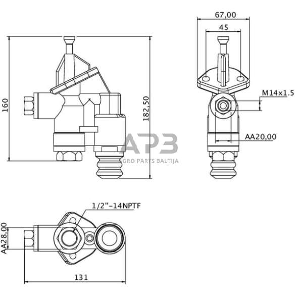 Kuro pompa J936316KR 2