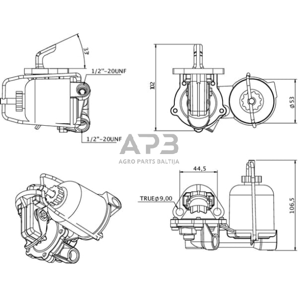 Kuro pompa Perkins 2641408KR 1 Kuro pompa Perkins 2641408KR 1