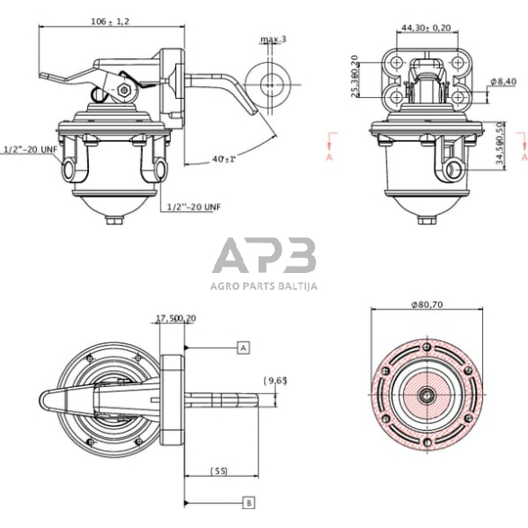 Kuro pompa Perkins 2641720KR 1 Kuro pompa Perkins 2641720KR 1