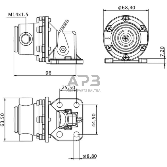 Kuro pompa SLH 245192200KR 1 Kuro pompa SLH 245192200KR 1