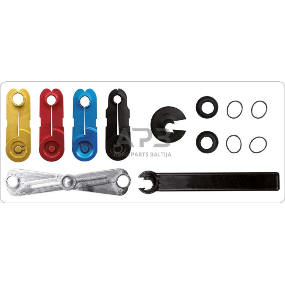 Kuro/AC žarnelių atjungimo rinkinys (8vnt) 2 Kuro/AC žarnelių atjungimo rinkinys (8vnt) 2