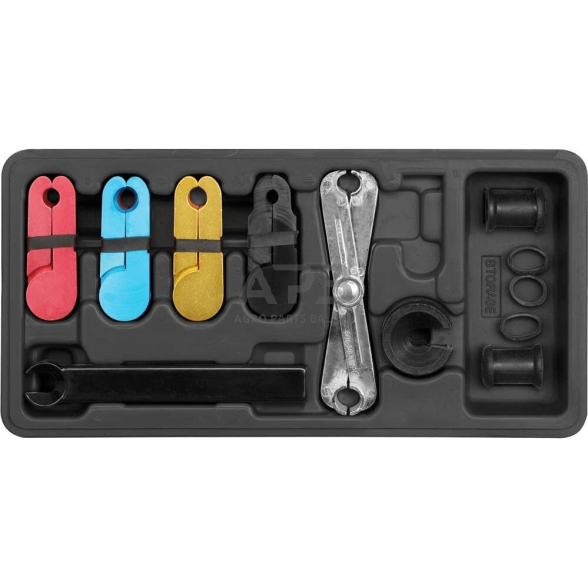 Kuro/AC žarnelių atjungimo rinkinys (8vnt) Kuro/AC žarnelių atjungimo rinkinys (8vnt)