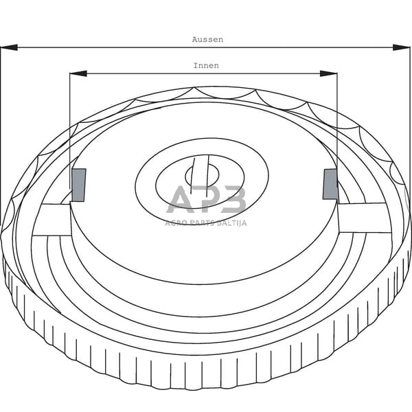 Kuro bako dangtelis Fendt G411201060120 3 Kuro bako dangtelis Fendt G411201060120 3
