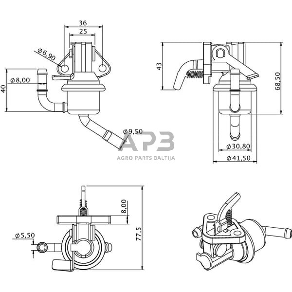Kuro pompa 1628552032KR 1 Kuro pompa 1628552032KR 1