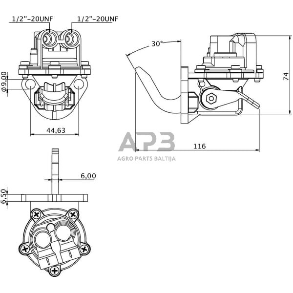 Kuro pompa 1884857M91KR 1 Kuro pompa 1884857M91KR 1