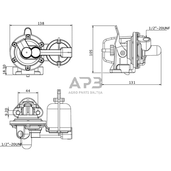 Kuro pompa DB K311938KR 2 Kuro pompa DB K311938KR 2