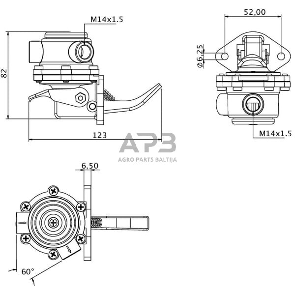 Kuro pompa F920200710030KR 2 Kuro pompa F920200710030KR 2