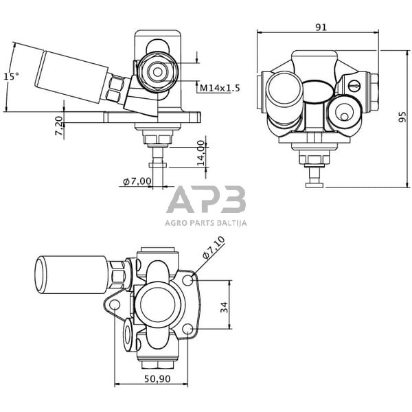 Kuro pompa F926200710330KR 2 Kuro pompa F926200710330KR 2