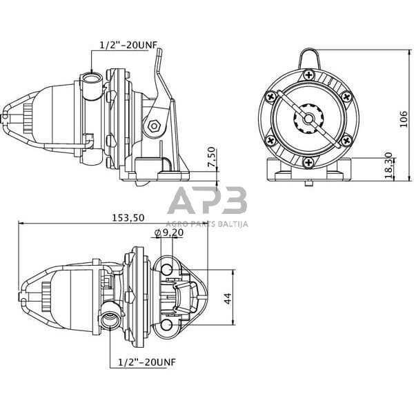 Kuro pompa K944997KR 1 Kuro pompa K944997KR 1