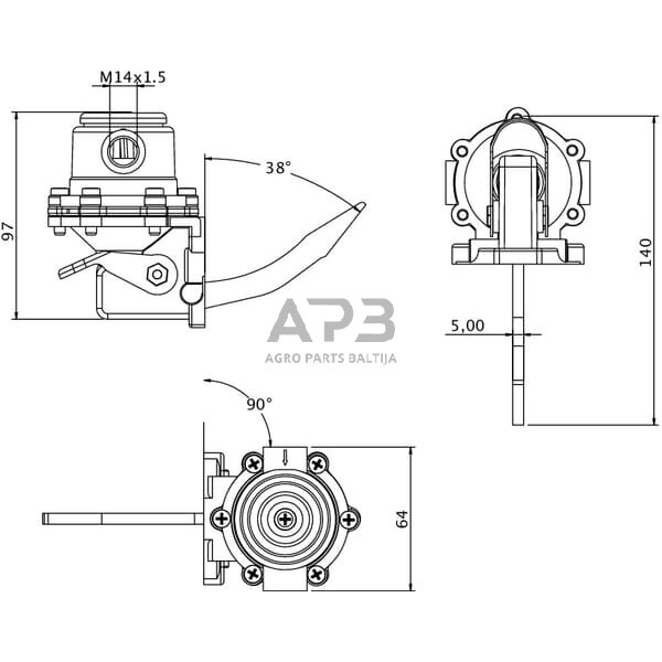 Kuro pompa SLH 245193000KR 1 Kuro pompa SLH 245193000KR 1