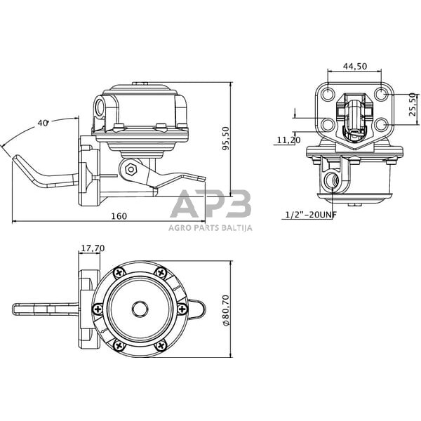 Kuro pompap 4222449M91KR 2