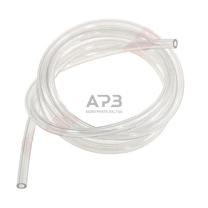 Kuro žarnelė. Vidus 2,40 mm, išorė 4,80 mm, ilgis 1 metras Kuro žarnelė. Vidus 2,40 mm, išorė 4,80 mm, ilgis 1 metras