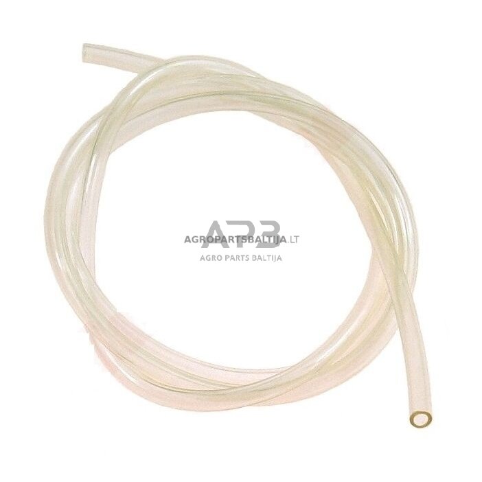 Kuro žarnelė. Vidus 4,00 mm, išorė 6,00 mm, ilgis 1 metras Kuro žarnelė. Vidus 4,00 mm, išorė 6,00 mm, ilgis 1 metras