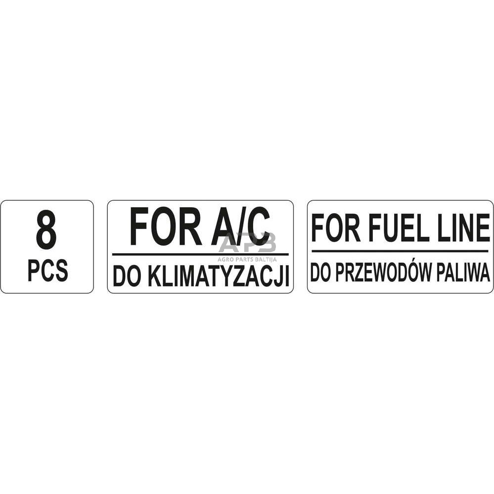 Kuro/AC žarnelių atjungimo rinkinys (8vnt) 3