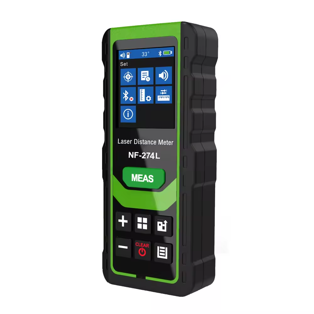 Lazerinis atstumų matuoklis su BT (žalias) 0-60m 1 Lazerinis atstumų matuoklis su BT (žalias) 0-60m 1