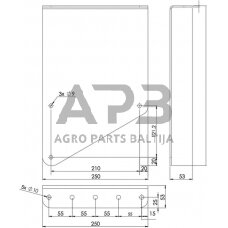 Laikikliai Daken DK88532