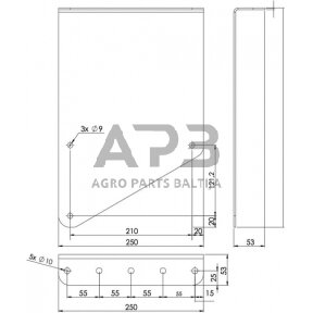 Laikikliai Daken DK88532