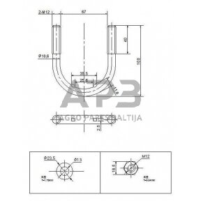 Laikiklis girdykloms (2vnt.) WE310