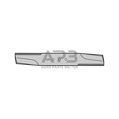 Peilis Husqvarna 349 mm Side 97 / Rear 97, Rider 13R, Rider 14 Pro, Rider Pro 15, Rider 15V2 AWD, Rider 15V2s AWD, Rider 16, Rider 16 AWD, Rider ProFlex 18, Rider ProFlex 20, Rider 970, Rider 1030, Rider 1200, 53-67515-01, 536 75 15-01, 5367515-01, 536751 Peilis Husqvarna 349 mm Side 97 / Rear 97, Rider 13R, Rider 14 Pro, Rider Pro 15, Rider 15V2 AWD, Rider 15V2s AWD, Rider 16, Rider 16 AWD, Rider ProFlex 18, Rider ProFlex 20, Rider 970, Rider 1030, Rider 1200, 53-67515-01, 536 75 15-01, 5367515-01, 536751