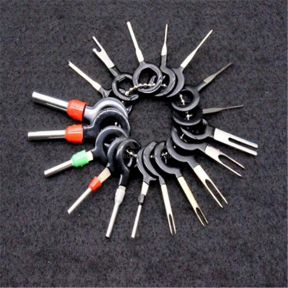 Laidų įrankių rinkinys 18vnt. aušinimo jutikliams, laidynams, gnybtų blokams 1 Laidų įrankių rinkinys 18vnt. aušinimo jutikliams, laidynams, gnybtų blokams 1