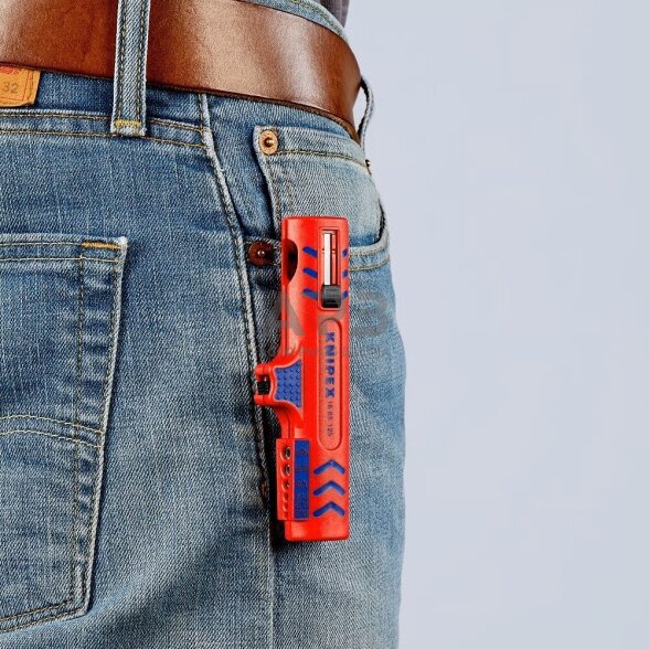 Laidų nuvalymo įrankis KNIPEX 10 Laidų nuvalymo įrankis KNIPEX 10