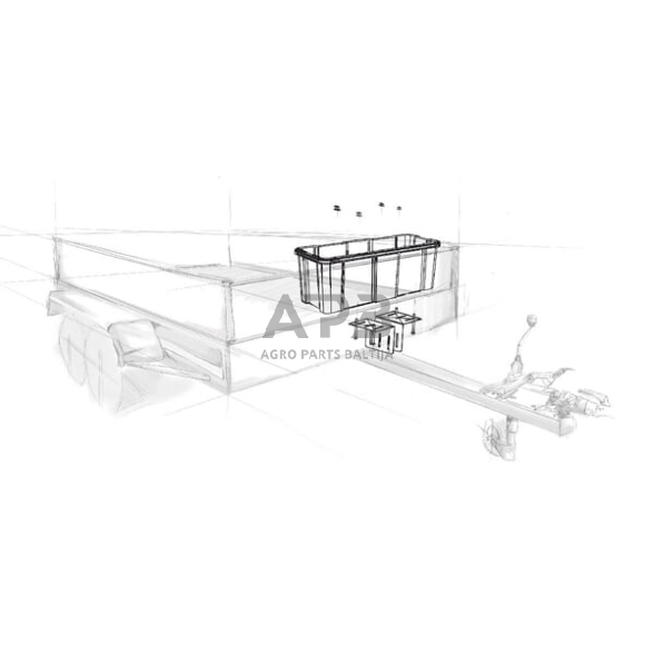 Laikiklių komplektas Daken DK88300 1 Laikiklių komplektas Daken DK88300 1