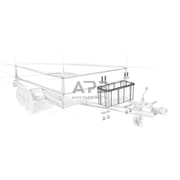 Laikiklių komplektas Daken DK88301 1 Laikiklių komplektas Daken DK88301 1