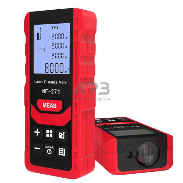 Lazerinis atstumų matuoklis 0-70m 1 Lazerinis atstumų matuoklis 0-70m 1