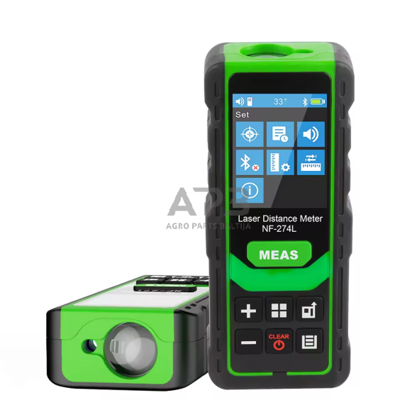 Lazerinis atstumų matuoklis su BT (žalias) 0-60m 2 Lazerinis atstumų matuoklis su BT (žalias) 0-60m 2