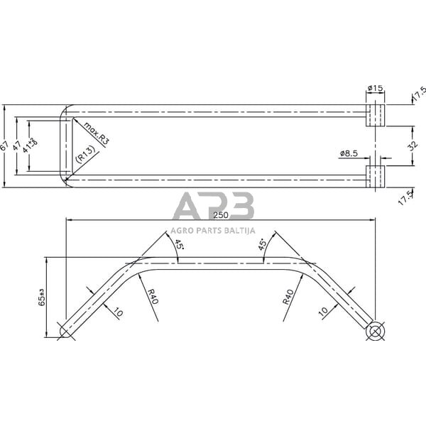 Laikiklis Toplink TL9BEUGEL 1