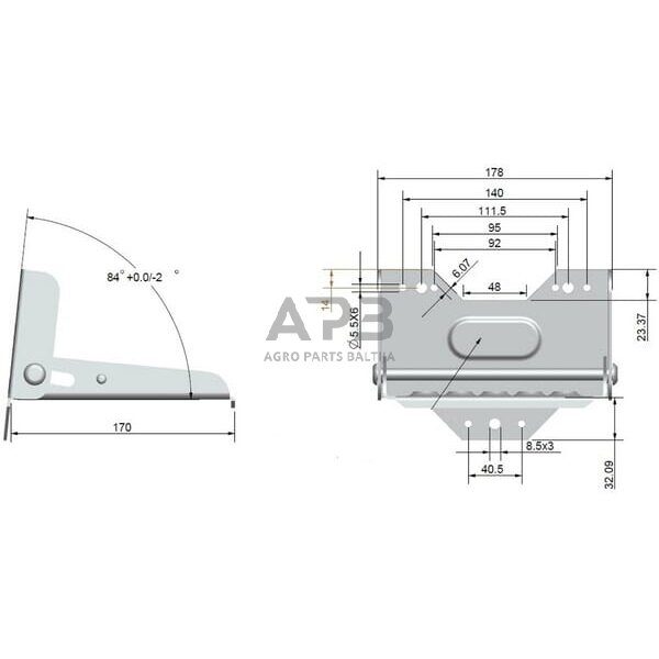 Laiptelis atlenkiamas 700013KR 2 Laiptelis atlenkiamas 700013KR 2