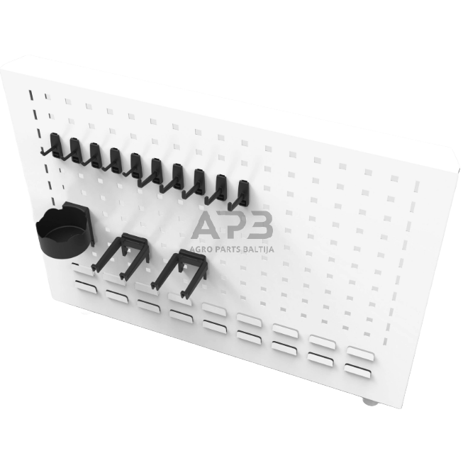 Laikiklių rinkinys 10vnt. perforuotai įrankių sienelei Laikiklių rinkinys 10vnt. perforuotai įrankių sienelei