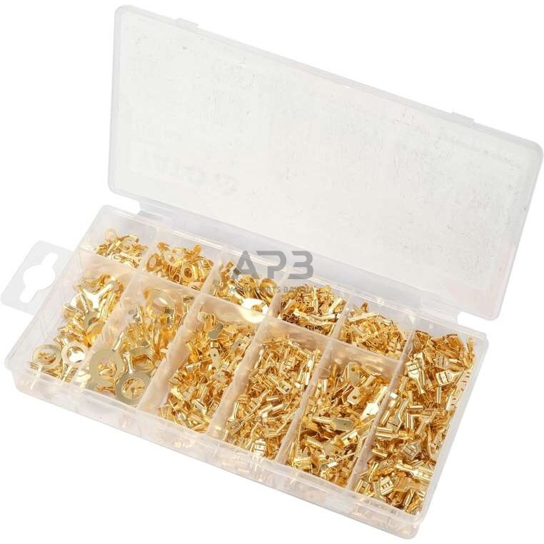 Laidų antgalių rinkinys (neizoliuoti)(750vnt)