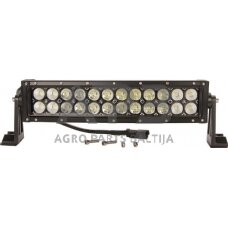 LED Bar žibintas 72W, 6120lm, 12/24V, balta, 351.6x79.5mm, 24 LED LA10308