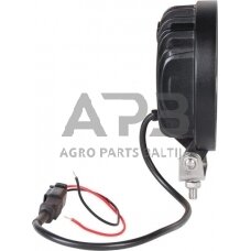 LED darbo žibintas apvalus 24W, 2272lm, 9-36V, Ø 128mm 16 LED LA10097