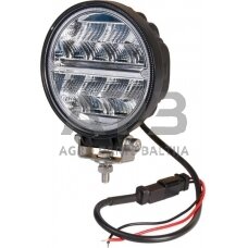 LED darbo žibintas apvalus 24W, 2272lm, 9-36V, Ø 128mm 16 LED LA10097