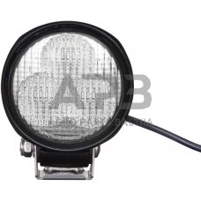 LED darbo žibintas apvalus 2500lm, 12/24V, Ø 83mm, 3 LED, Hella 1G0996476001