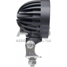 LED darbo žibintas apvalus 40W, 4000lm, 10/30 V, 84x126x71.8mm, 4 LED, LA10550