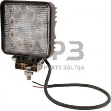 LED darbo žibintas kvadratinis 24W, 1920lm, 10/30V, 128x45x110mm, 8 LED gopart LA15025