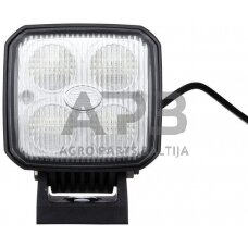 LED darbo žibintas kvadratinis 25W, 1200lm, 12/24V, 90 mm, 4 LED Hella 1GA996283001