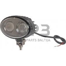 LED darbo žibintas ovalus 10W, 250lm, 10-80V, 2 LED LA10601